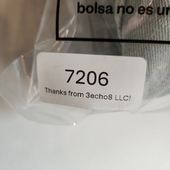 Thread & Supply Frayed Denim Jacket Womens Large Light Green Raw Hems FLAW - Picture 12 of 12